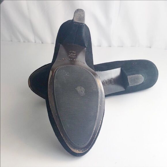 Gentle Souls Remody Black Suede Heels 9.5 … - Picture 5 of 5